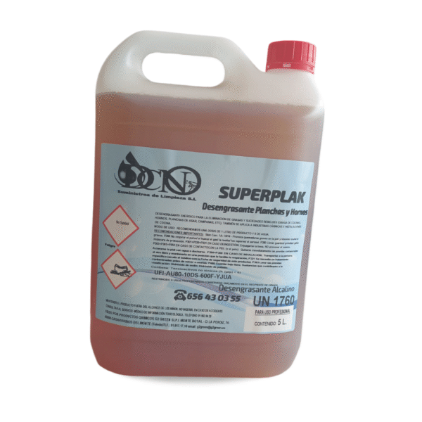 desengrasante superplak Desengrasante de Planchas 5 lts