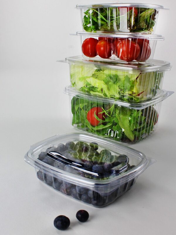 Tarrina Bisagra PP+tapa 750ml