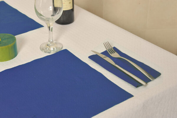 AZ Mantel Individual 30x40 Azul 40gr-1000und