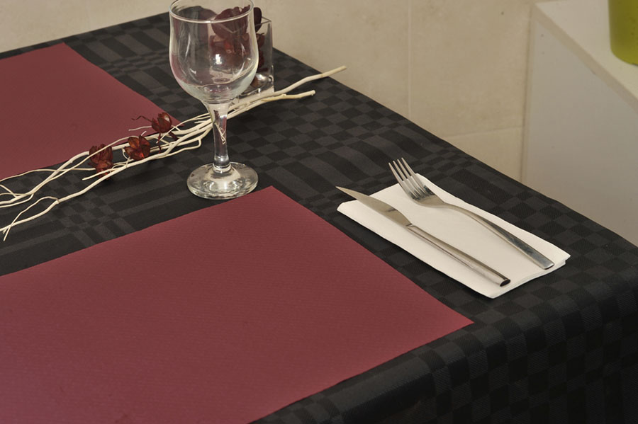 Mantel Individual 30x40 Azul 40gr-1000und