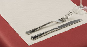 Mantel Individual 30x40 Blanco 40gr-1000und