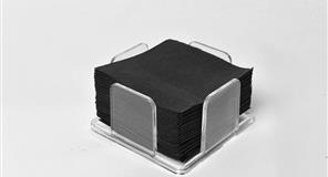 PP20NE Servilletas Punta punta 20x20 plg 1/4-3000und