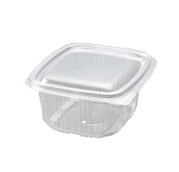 Rpet 375ml Envase rectangular Rpet+tapa 375ml