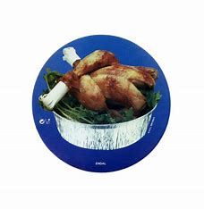 descargar Envase Circular aluminio para pollo+ tapa 1400cc