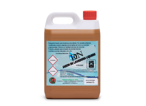jabon de lavadora liquido Jabón Liquido de Lavadora 5 lts