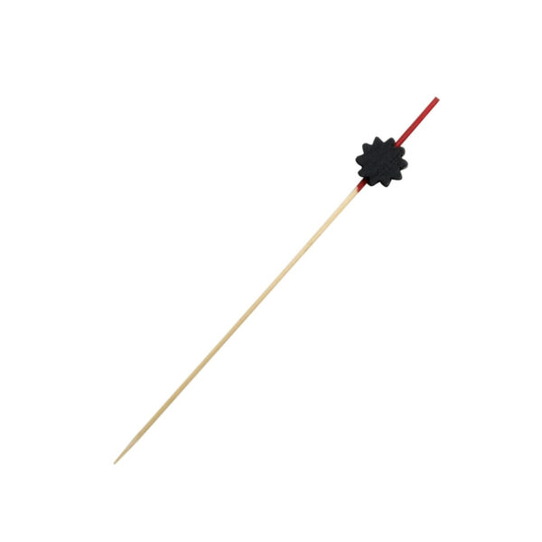 Pincho bambú modelo estrella 12cm-200und
