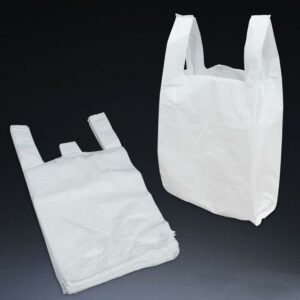 Bolsas camiseta Blanca 35x50cm-1kg/bulto 20kg