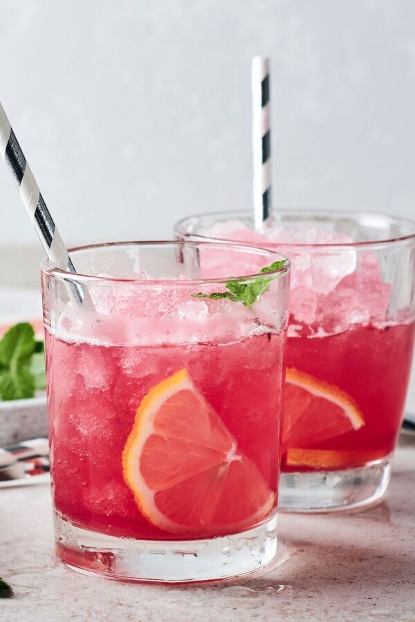 Cocktail sans alcool à la pastèque Cañas para bebidas recta 200x6.0mm-250und