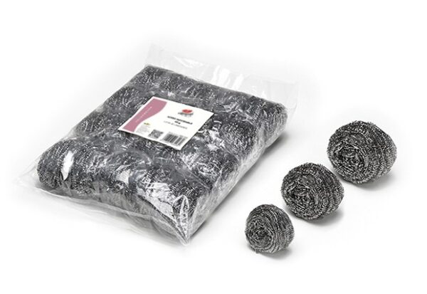 Estropajo Acero inoxidable 60gr-10und