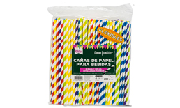 Cañas flexible 230x06mm-250und