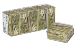 Palillos decorativos modelo golf 15cm-200und