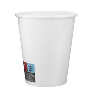 Vasos de café papel blanco 4 onz-100und